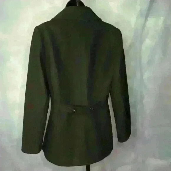 Jason Kole Black Wool Peacoat - Picture 5 of 9